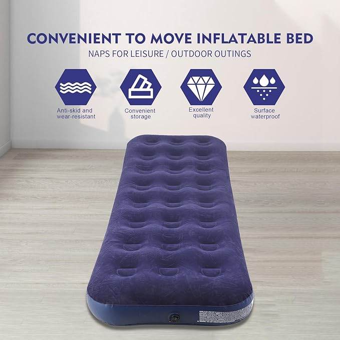 Single Air Mattress © - Glixen Store
