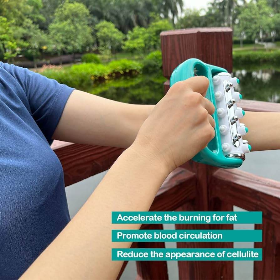 Cellulite Massager Fascia Release And Muscle Massage Roller Mini Trigger Point Deep Tissue Myofascial Release Tool Body Massager For Men And Women - Glixen Store