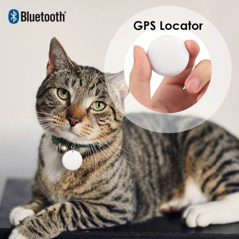 GPS Tracker For Dogs Cat Pet Child Smart Tag Gadgets Keychain For Keys Search Key Finder Mini Anti Lost Alarm Gps Locator Pets Products - Glixen Store