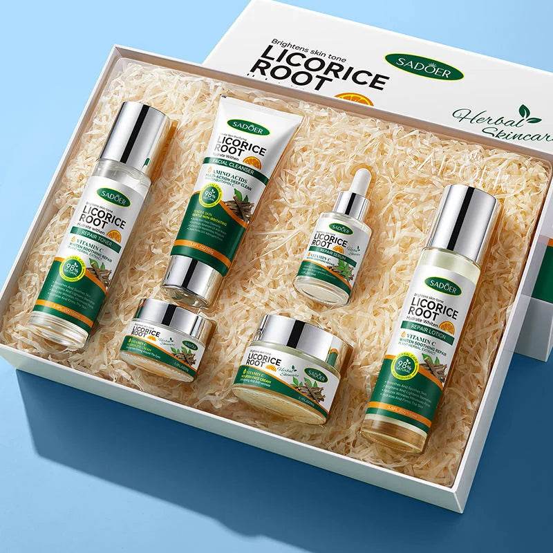 Sadoer - Licorice Root Whitening Skin Care Set (Original) - Glixen Store