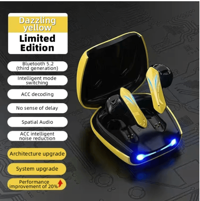 Wireless Earbuds Gaming Earphone - Glixen Store