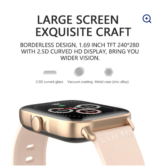 Waterproof Full Screen Smart Watch - Glixen Store
