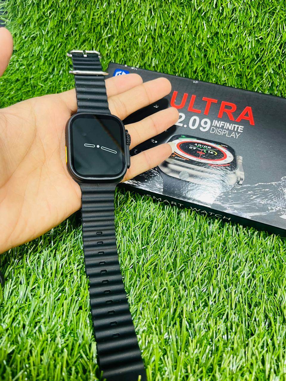 Ultra 2.09 Infinite Display Smartwatch - Glixen Store